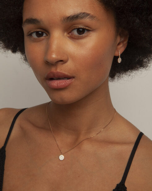 Angie Pave Necklace