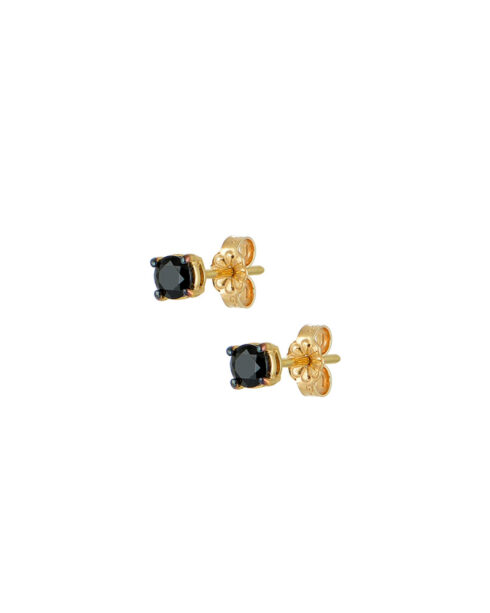 Diana Gold Stud Earrings