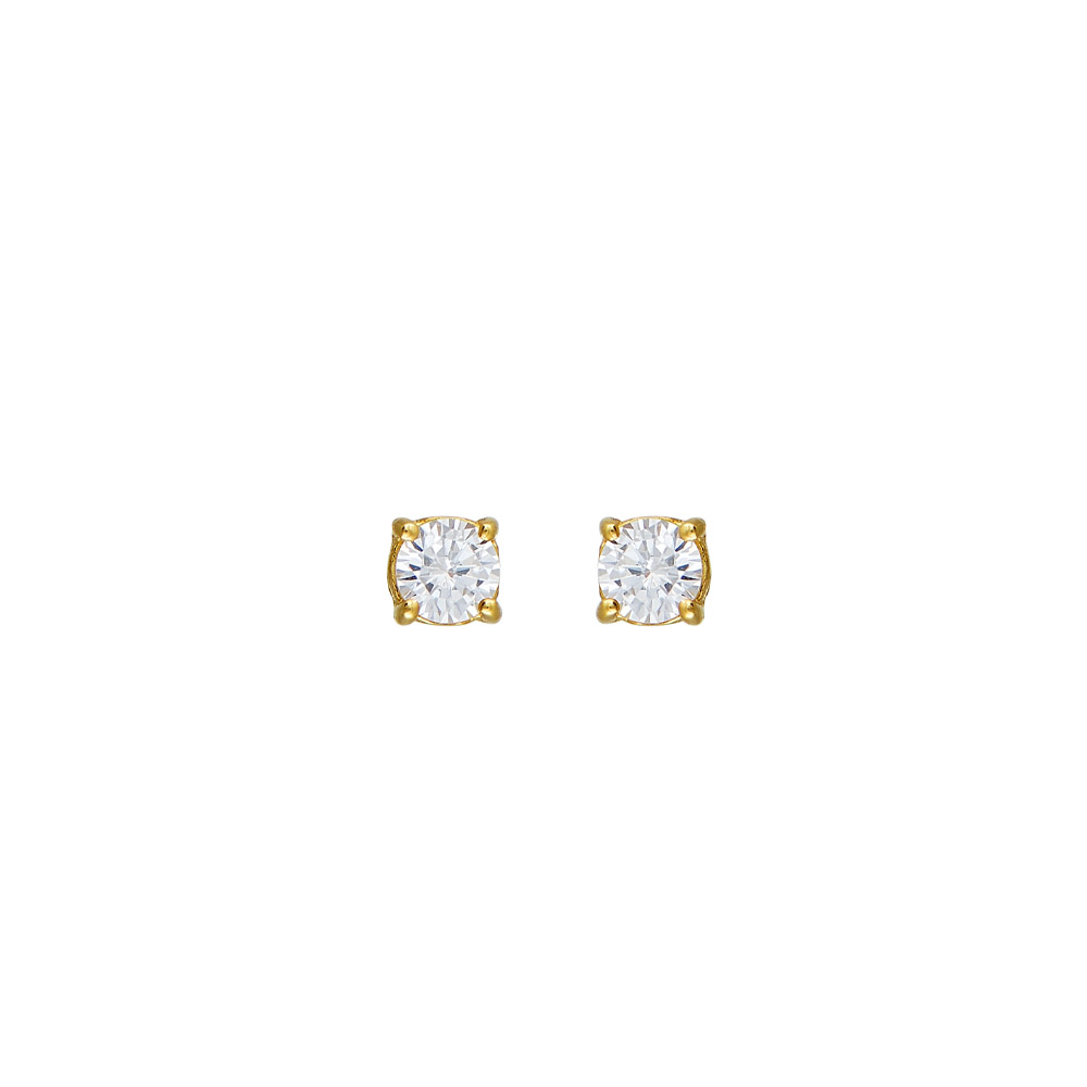 Diana Gold Stud Earrings