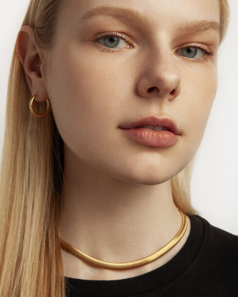 Small Tube-shaped Hoops