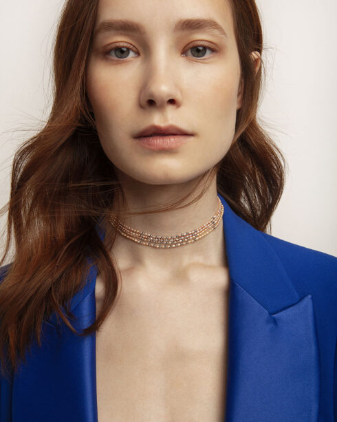 Cameo Pearl Choker