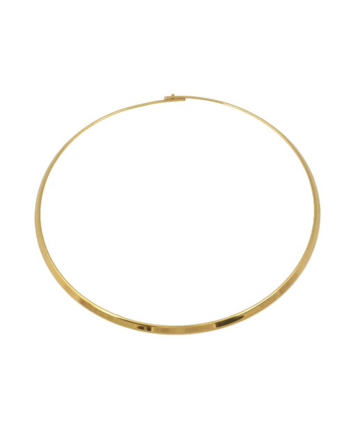 Flat-Cuff-Necklace-γολδ