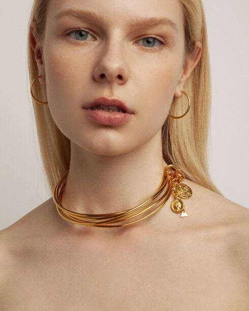 Regina Cuff Necklace