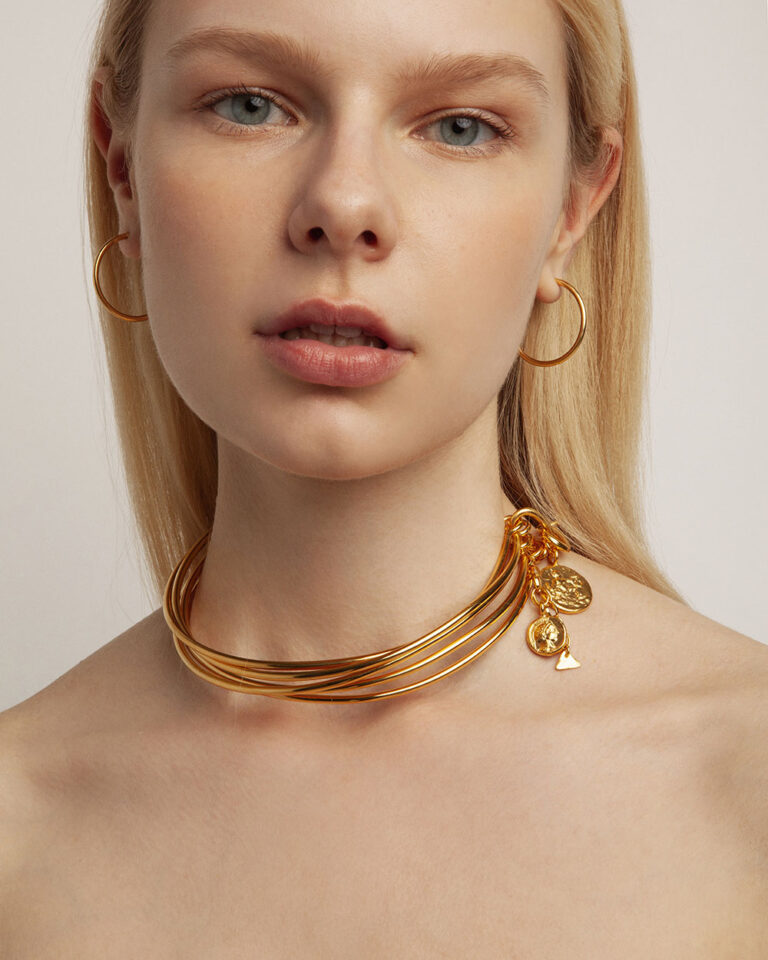 Regina Cuff Necklace