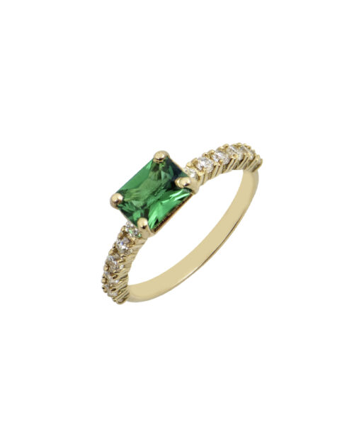 Tiffany Ring in Green